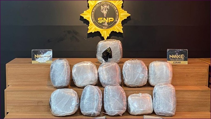 Şanlıurfa 'da Şüphe Üzerine Durdurulan Motosikletten Uyuşturucu Çıktı