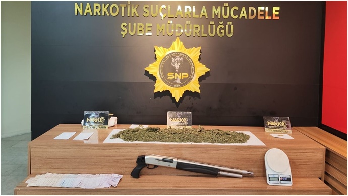 Şanlıurfa 'da uyuşturucu operasyonu: 2 gözaltı