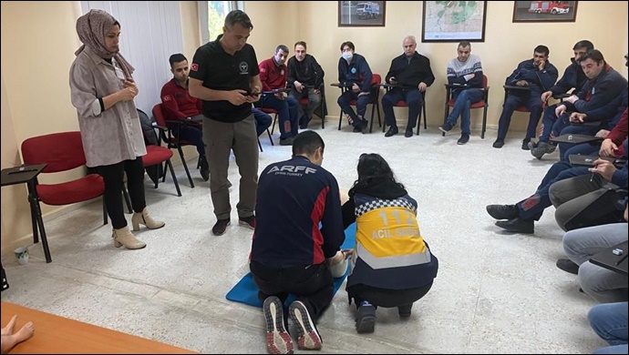 Şanlıurfa GAP Havalimanı Personellerine İlk Yardım Eğitimi