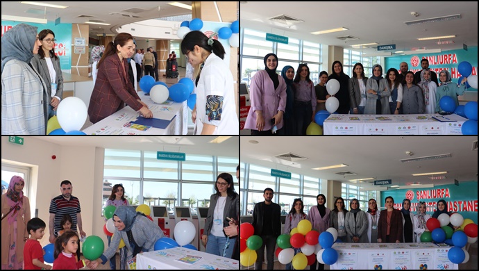 Şanlıurfa Harran Üniversitesi Hastanesi'nde otizm hastalığına dikkat çekildi