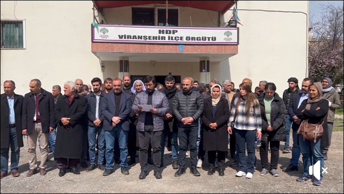 Şanlıurfa HDP'den Newroz Açıklaması