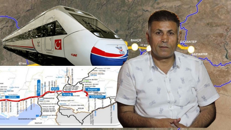 Şanlıurfa Hızlı Tren Hattı Başka Bahara Kaldı