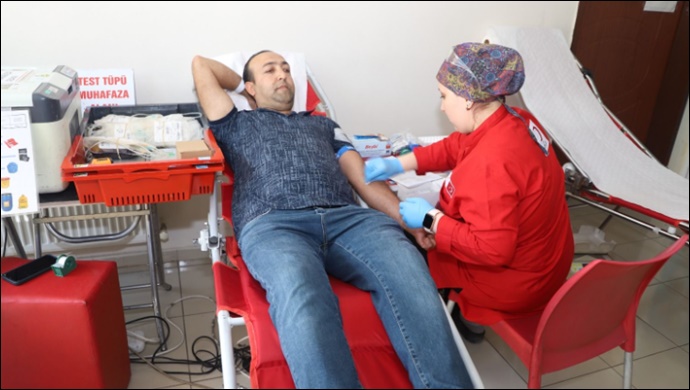 Şanlıurfa İl Sağlık Müdürlüğü ve Kızılay’dan Kan Bağışı Kampanyası