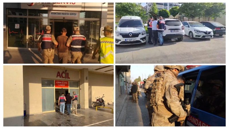 Şanlıurfa Merkezli 5 İlde Terör Operasyonu: 10 Şüpheli Gözaltında