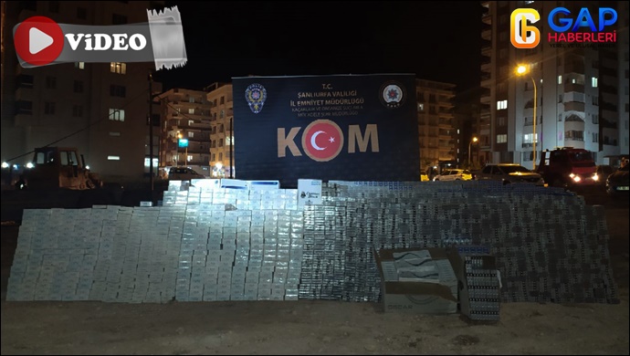 Şanlıurfa Polisi Kaçakçılara Geçit Vermedi!