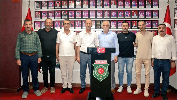 Şanlıurfa Şehit Gazi Derneği'nde Geleneksel Bayramlaşma Töreni