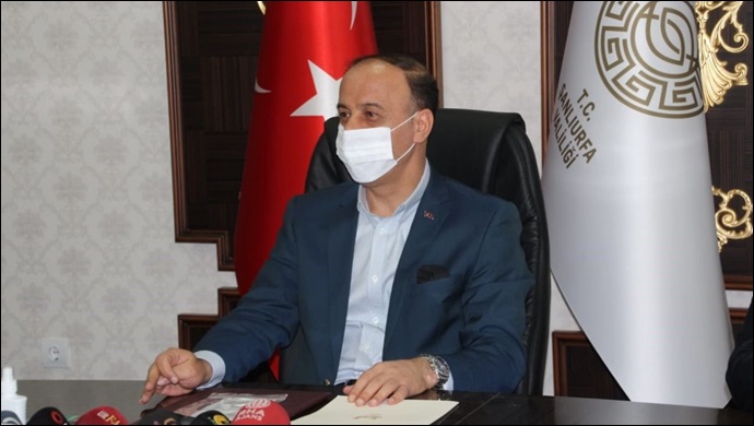 Şanlıurfa Valisi Erin'den koronavirüse karşı duyarlılık çağrısı