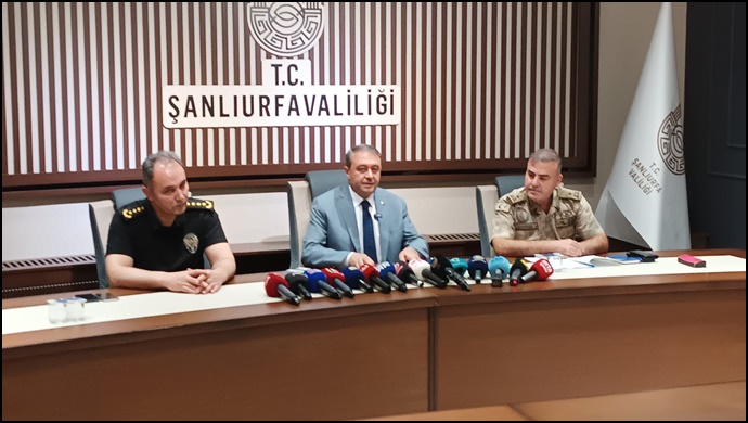 Şanlıurfa Valisi Hasan Şıldak'tan Ağustos Ayı Asayiş ve Güvenlik Toplantısı: 227 Suçlu Yakalandı