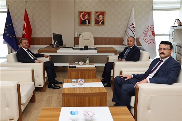 Şanlıurfa Valsi Şıldak, kurumlardan brifing aldı