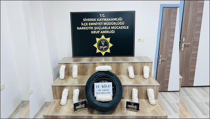 Şanlıurfa'da 10 kilo uyuşturucu ele geçirildi:1 şüpheli gözaltına alındı