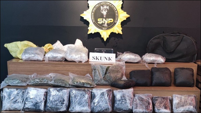 Şanlıurfa'da 15 kilo 550 gram Skunk maddesi ele geçirildi