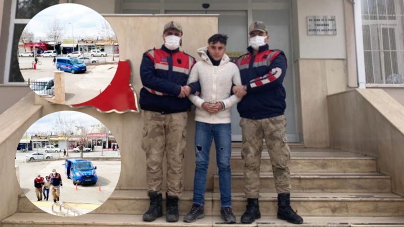Şanlıurfa'da 16 yıl 5 ay hapis cezası bulunan firari JASAT'tan kaçamadı-(VİDEO)