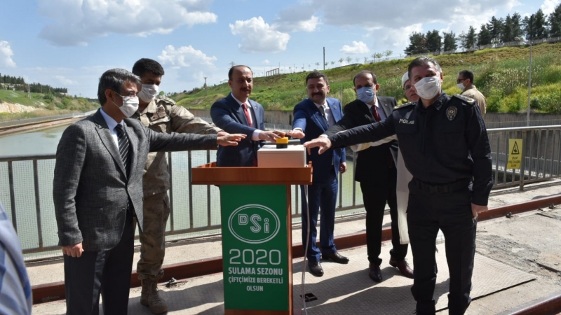Şanlıurfa’da 2020 Yılı Sulama Sezonu Açıldı