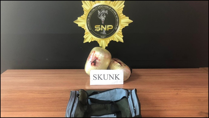 Şanlıurfa'da 5 kilo 550 gram skunk ele geçirildi: 5 gözaltı