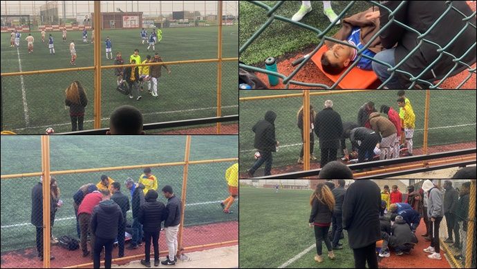 Şanlıurfa'da Amatör müsabakada ambulans rezaleti