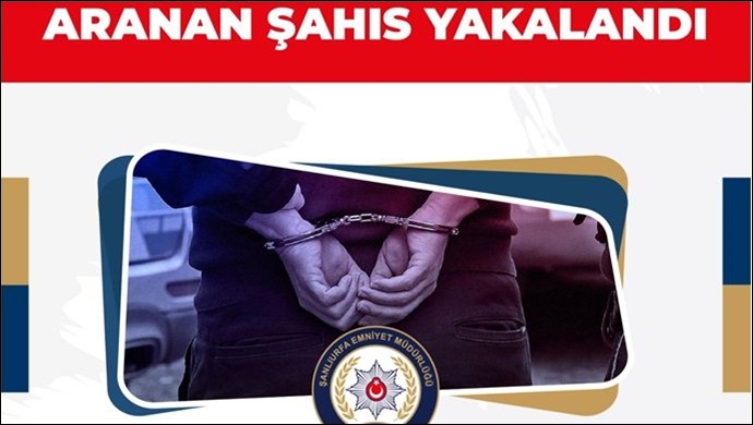 Şanlıurfa'da aranan hükümlü Eyyübiye ilçesinde yakalandı
