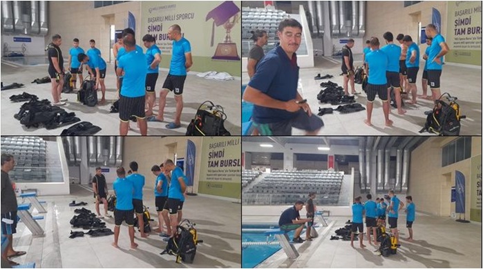 Şanlıurfa'da Dalgıçlık Eğitimleri Başladı