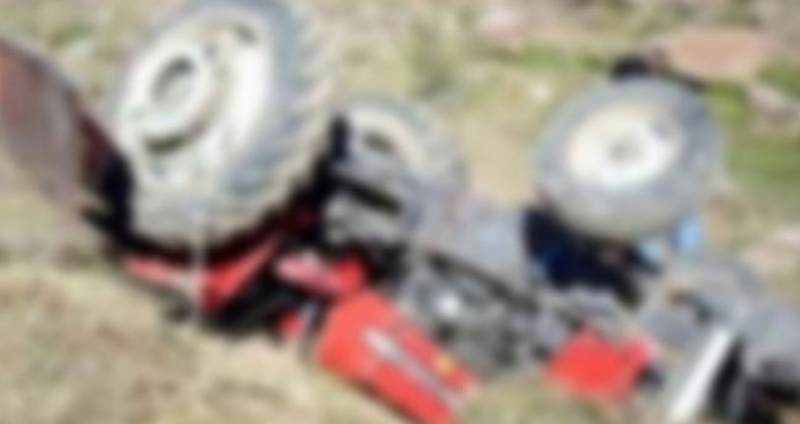 Şanlıurfa'da devrilen traktörün sürücüsü öldü