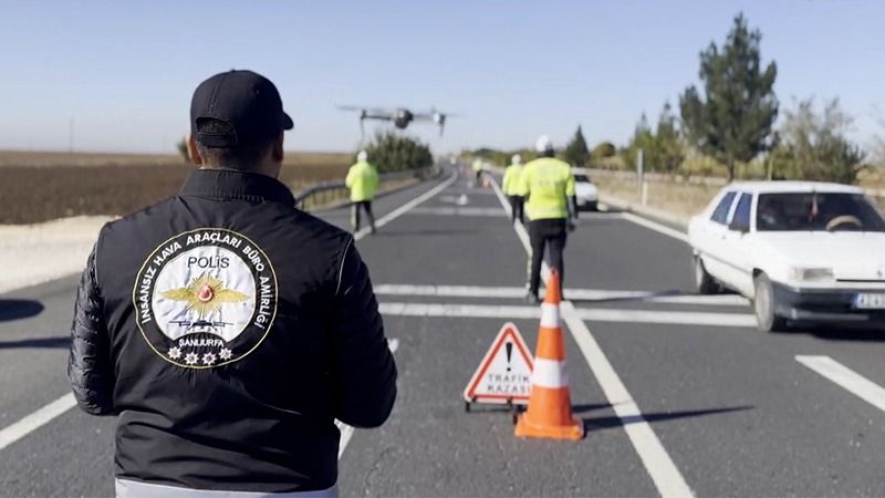 Şanlıurfa'da Drone destekli Trafik Denetimleri