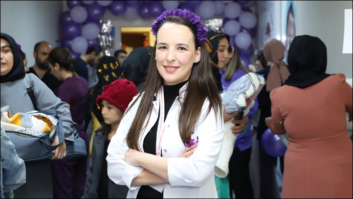 Şanlıurfa'da Dünya Prematüre Günü bebekler ve aileleriyle kutlandı-(VİDEO)