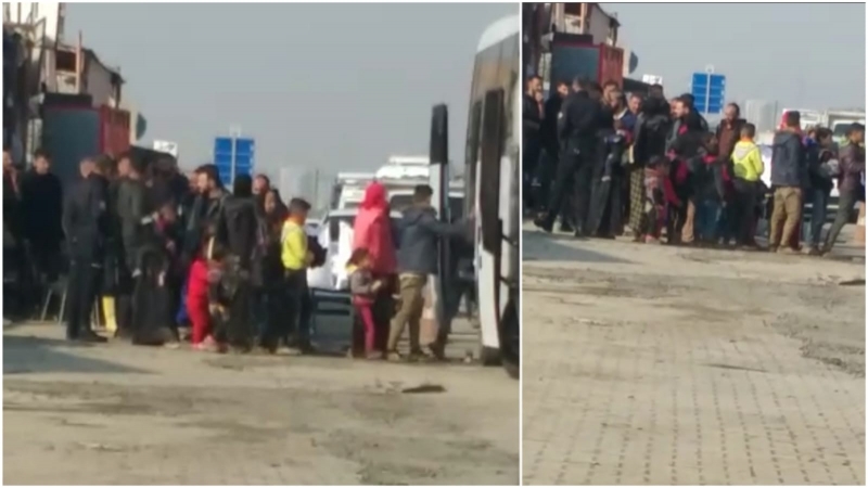 Şanlıurfa'da evde saklanan onlarca kaçak göçmen yakalandı