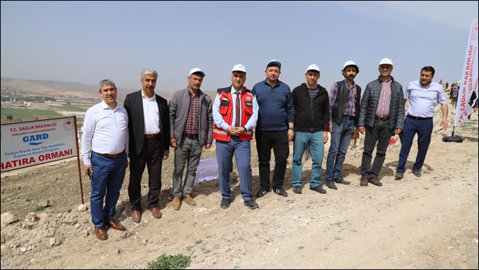 Şanlıurfa’da GARD Ormanı İçin Fidanlar Dikildi-(VİDEO)