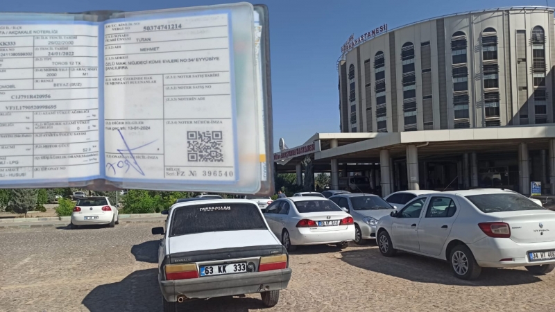 Şanlıurfa’da Hastane Önünde Araç Hırsızlığı