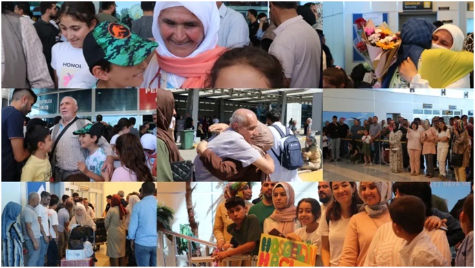 Şanlıurfa'da İlk Hac kafilesi yurda döndü