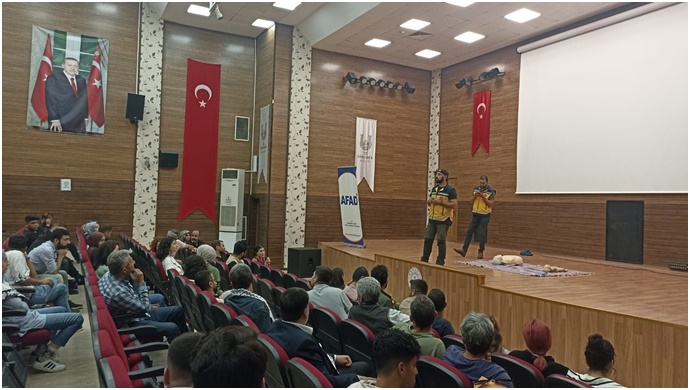 Şanlıurfa'da ilk yardım farkındalık eğitimi