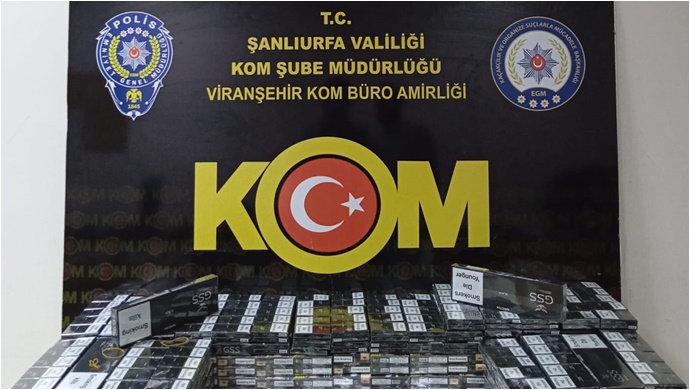 Şanlıurfa'da Kaçakçılık Operasyonunda 2 Gözaltı