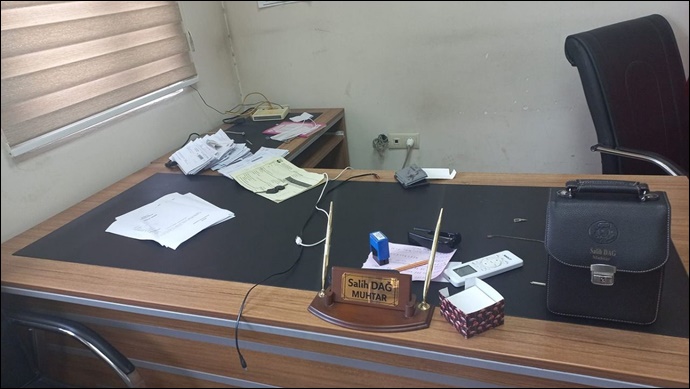 Şanlıurfa'da Muhtarlık Bürosu Soyuldu