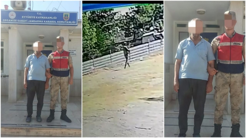 Şanlıurfa'da OSB'ye giren hırsız JASAT Tarafından yakalandı-(VİDEO)