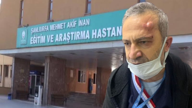 Şanlıurfa'da sağlık çalışanına saldırı