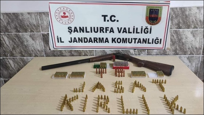 Şanlıurfa'da silah ve mühimmat ele geçirildi