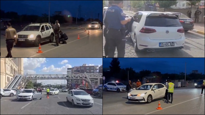 Şanlıurfa'da şok uygulama:13 aranan şahıs yakalandı 
