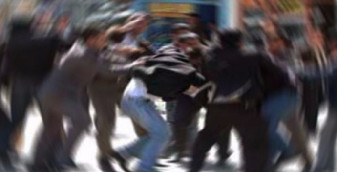 Şanlıurfa'da taşlı sopalı kavga, 2 yaralı