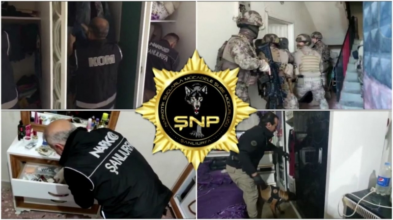 Şanlıurfa'da 'Torbacılara' operasyon: çok sayıda gözaltı-(VİDEO)