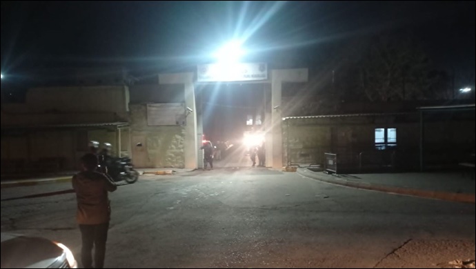Şanlıurfa'da tutuklular zehirlendi, Çok sayıda ambulans ve itfaiye sevk edildi-(VİDO)