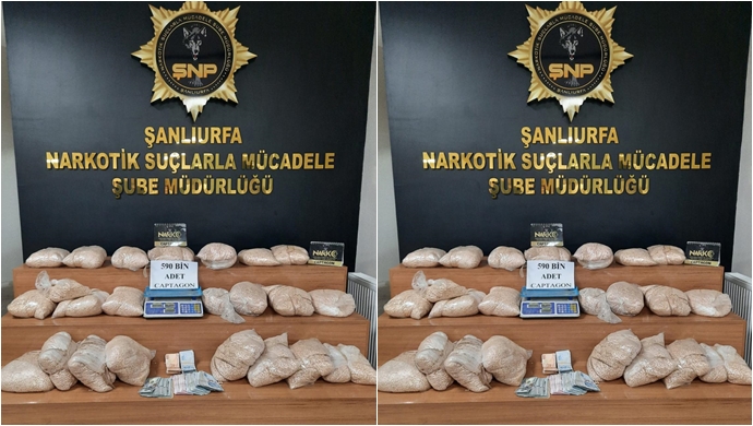 Şanlıurfa'da uyuşturucu operasyonu: 2 tutuklama