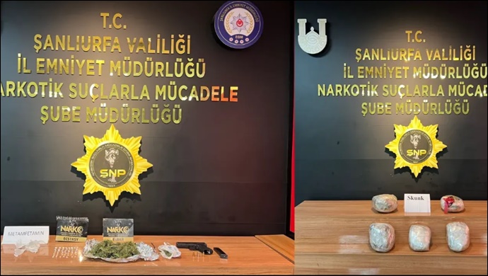 Şanlıurfa'da uyuşturucu operasyonu: 5 şüpheli şahıs gözaltına alındı