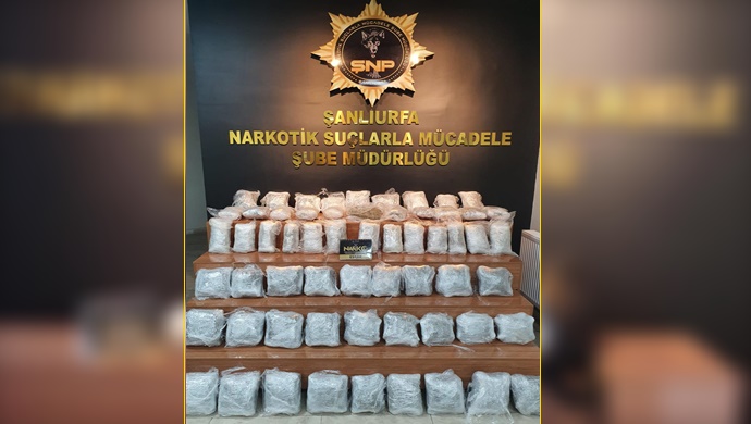 Şanlıurfa'da uyuşturucu operasyonu: 3 gözaltı