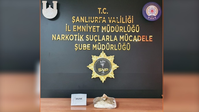 Şanlıurfa'da uyuşturucu operasyonu