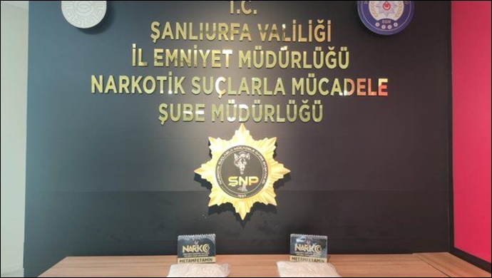 Şanlıurfa'da uyuşturucu operasyonu: 2 gözaltı