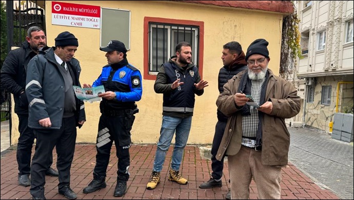 Şanlıurfa'da Vatandaşlar dolandırıcılara karşı uyarıldı