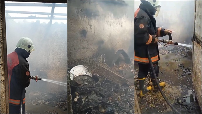 Şanlıurfa'da yangın faciası: 1 ölü,1 ağır yaralı 