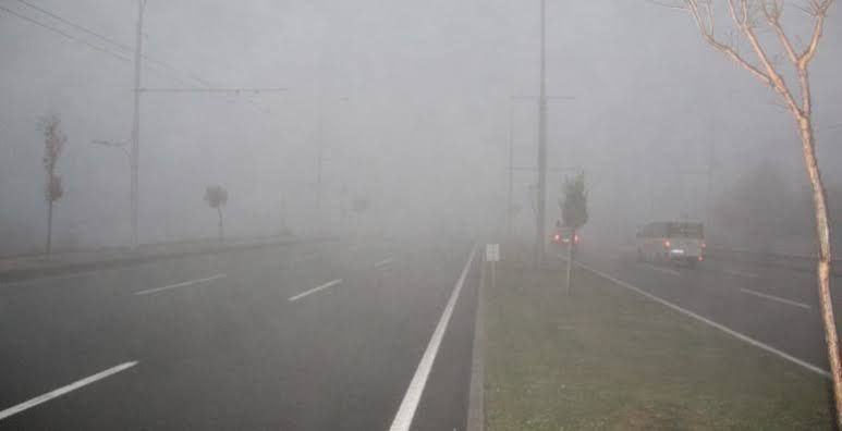 Şanlıurfa'da Yoğun Sis Etkili Oluyor