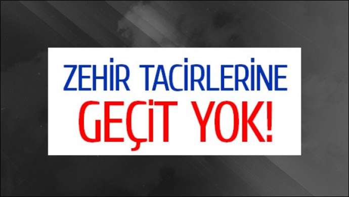 Şanlıurfa’da zehir tacirlerine geçit yok: 3 tutuklama