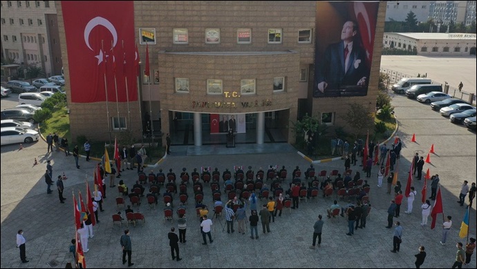 Şanlıurfa’daki 29 Ekim töreninde CHP yoktu! Çağrılmadı mı katılmadı mı?-(VİDEO)