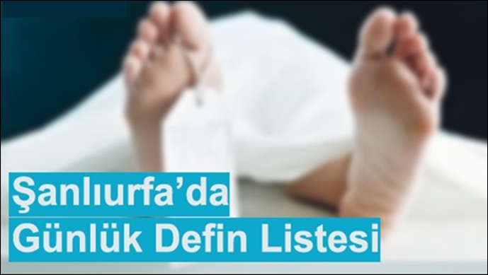 Şanlıurfalı 5 Aileye Acı Haber Geldi..