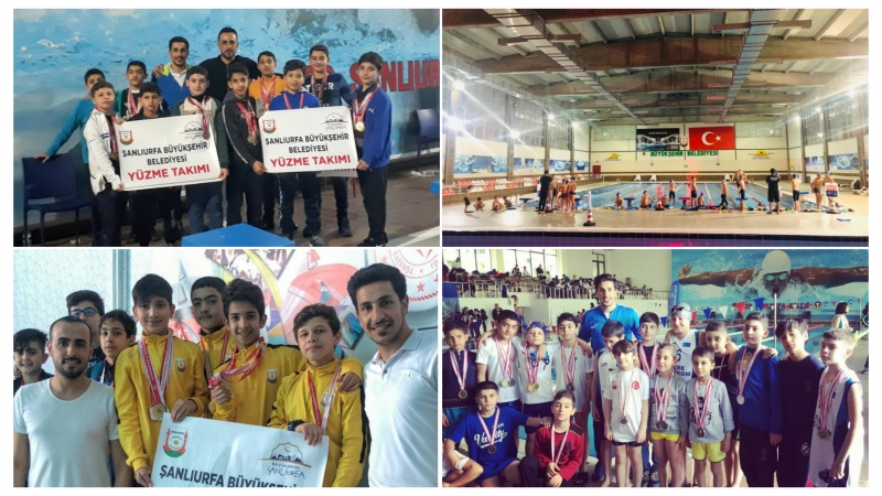 Şanlıurfalı Genç Hocalar, Geleceğin Yüzücülerini Yetiştiriyor
